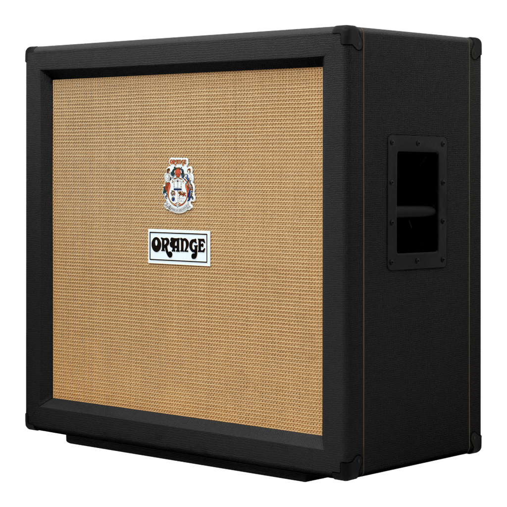 Orange - PPC412 4x12 Speaker Cabinet - Black