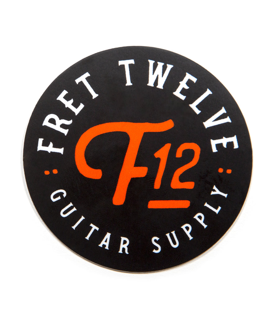 FRET TWELVE GUITAR SUPPLY – STICKER