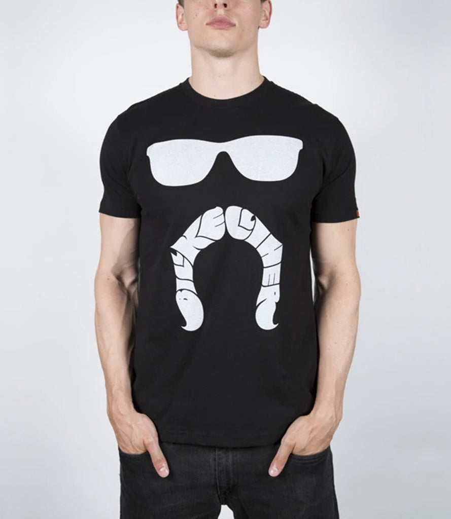 BILL KELLIHER (Mastodon) STACHE TEE – BLACK